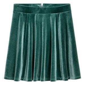 Velvet Skater Skirt